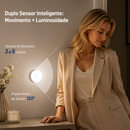Luminária Aura com placa magnética e cabo USB de recarga